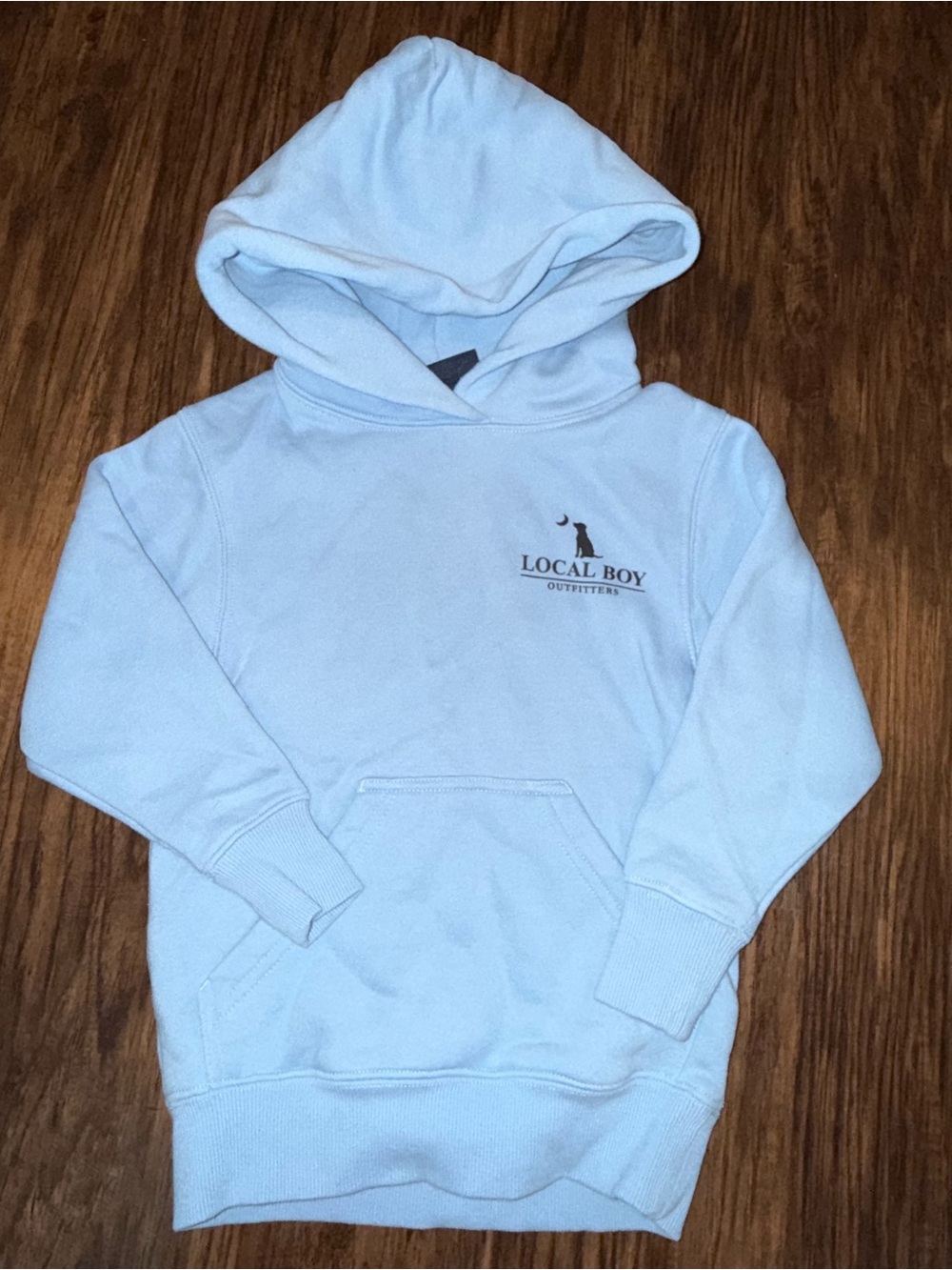Local Boy Outfitters Light Blue Kids Hoodie